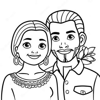 Maya E Miguel Páginas Para Colorir