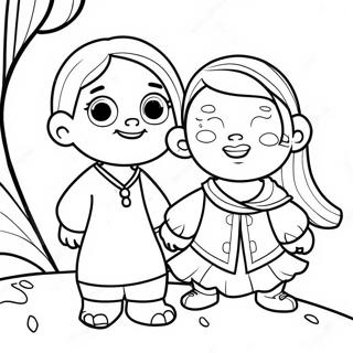 Pagina Para Colorir Da Maya E Do Miguel 42009-34846