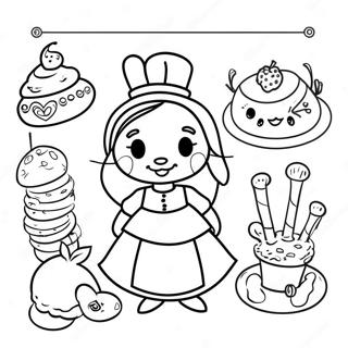 Pagina Para Colorir Da Confeitaria Encantadora Da Alice No Pais Das Maravilhas 42041-34867