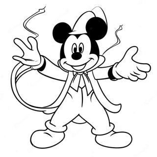 Pagina Para Colorir Do Magico Mickey Em Acao 42141-34952