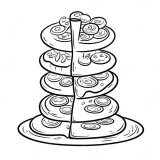 Pagina Para Colorir Da Torre De Pizza 42160-34955