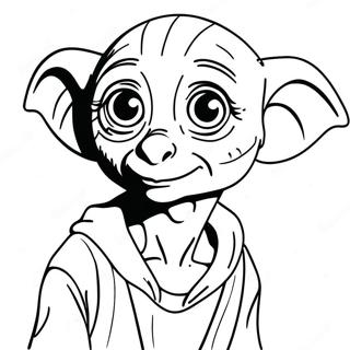 Dobby Páginas Para Colorir