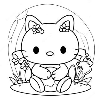 Pagina Para Colorir Hello Kitty De Pascoa 42260-35040