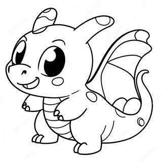 Pagina Para Colorir Do Dragonite Fofo Voando 42301-35087