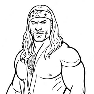 Pagina Para Colorir Da Wwe 42360-35293