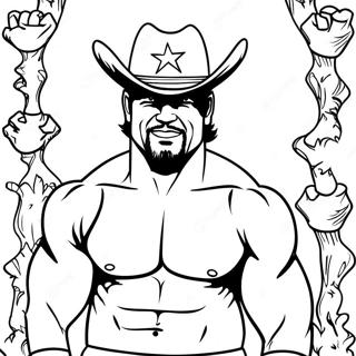 Pagina Para Colorir Da Wwe 42360-35294