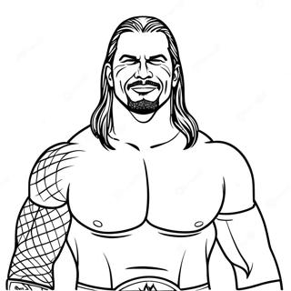 Pagina Para Colorir Da Wwe 42360-35295