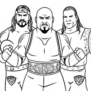 Pagina Para Colorir Dos Superstars Da Wwe Em Acao 42361-35305