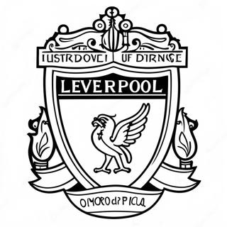 Pagina Para Colorir Do Logo Do Liverpool 42370-35126