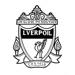 Pagina Para Colorir Do Logo Do Liverpool 42370-35309