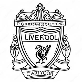 Pagina Para Colorir Do Logo Do Liverpool 42370-35310