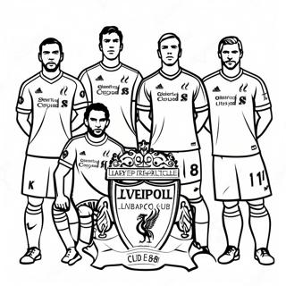 Pagina Para Colorir Dos Jogadores Do Liverpool Football Club 42371-35133