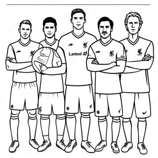 Pagina Para Colorir Dos Jogadores Do Liverpool Football Club 42371-35136