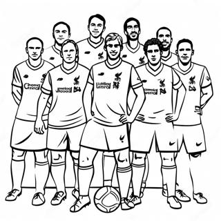 Pagina Para Colorir Dos Jogadores Do Liverpool Football Club 42371-35319