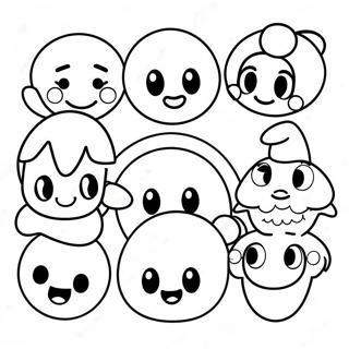 Pagina Para Colorir De Personagens Emoji Da Disney Felizes 42381-35137