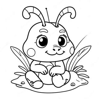 Pagina Para Colorir De Bugsnax Fofo 42411-35154