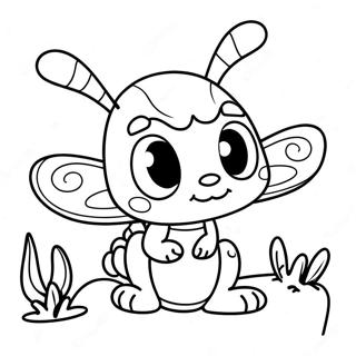 Pagina Para Colorir De Bugsnax Fofo 42411-35355