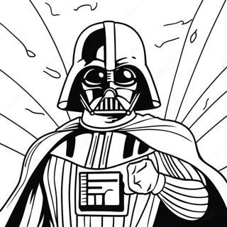 Darth Vader Na Pagina Para Colorir Da Batalha Epica 42441-35368