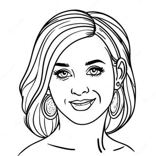 Pagina Para Colorir Da Katy Perry 42470-35379