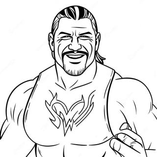 Pagina Para Colorir Da Wwe 42510-35223