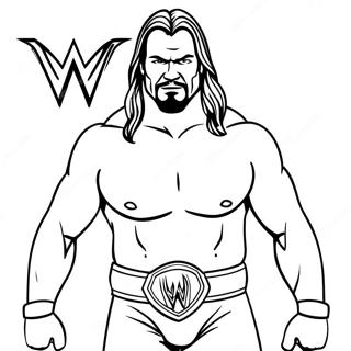 Pagina Para Colorir Da Wwe 42510-35413