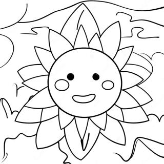 Solstício De Verão Páginas Para Colorir