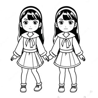 Pagina Para Colorir Komi Shouko Em Um Traje Fofo 42572-35265