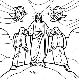 Pagina Para Colorir De Transfiguracao 42771-35626