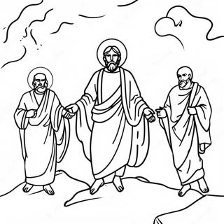 Pagina Para Colorir De Transfiguracao 42771-35627