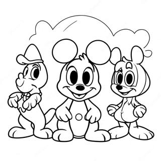 Pagina Para Colorir De Disney Doorables 42781-35618