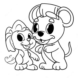 Pagina Para Colorir De Disney Doorables 42781-35619