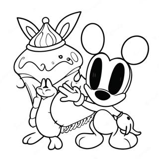 Pagina Para Colorir De Disney Doorables 42781-35620