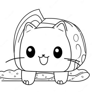 Pagina Para Colorir De Nyan Cat 42821-35656