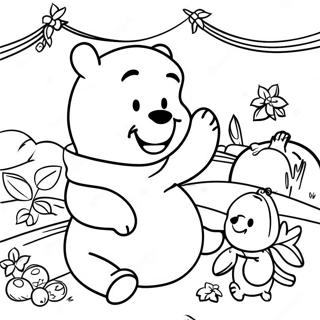 Pagina Para Colorir Do Dia De Acao De Gracas Do Winnie The Pooh 42841-35679