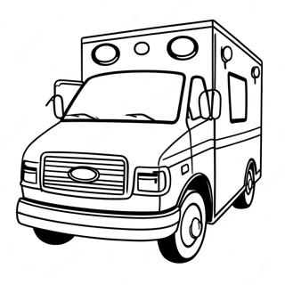 Pagina Para Colorir Da Ambulancia Emt 42901-35728