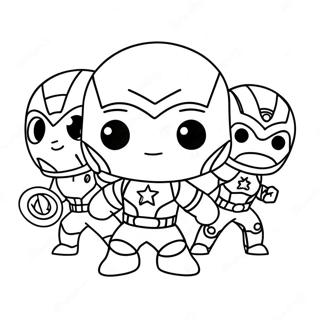 Pagina Para Colorir Dos Avengers Chibi Fofinhos 42931-35747