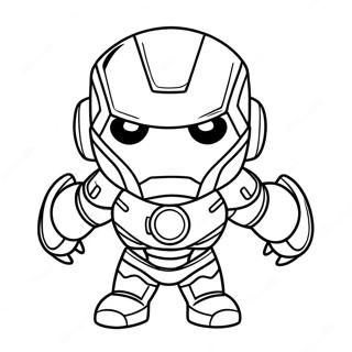 Pagina Para Colorir Do Chibi Homem De Ferro Adoravel 42932-35750