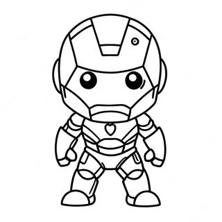 Pagina Para Colorir Do Chibi Homem De Ferro Adoravel 42932-35751