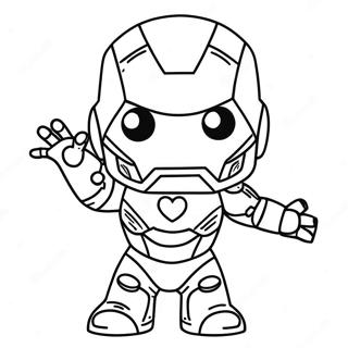 Pagina Para Colorir Do Chibi Homem De Ferro Adoravel 42932-35752