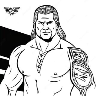 Pagina Para Colorir Wwe Em Tons De Cinza 43061-35854