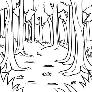 Pagina Para Colorir Da Floresta 4310-3475