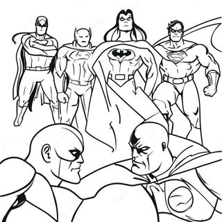 Pagina Para Colorir Super Herois Da Dc 431-344