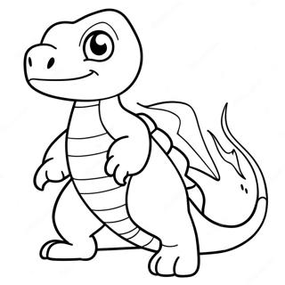 Pagina Para Colorir Do Charmeleon 43272-36010