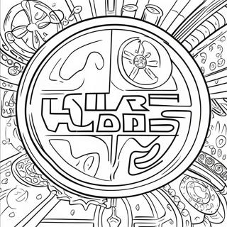 Pagina Para Colorir Do Logo Classico De Star Wars 43373-36101