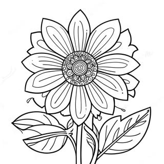 Pagina Para Colorir Da Flor Do Estado De Nebraska 43392-36115