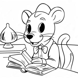 Pagina Para Colorir Geronimo Stilton 43462-36167