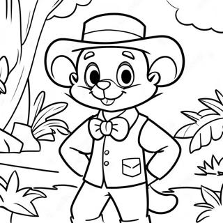 Pagina Para Colorir Geronimo Stilton Aventureiro Na Selva 43463-36169