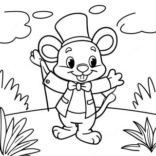 Pagina Para Colorir Geronimo Stilton Aventureiro Na Selva 43463-36170