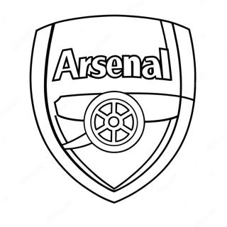 Pagina Para Colorir Logo Do Arsenal 43472-36186