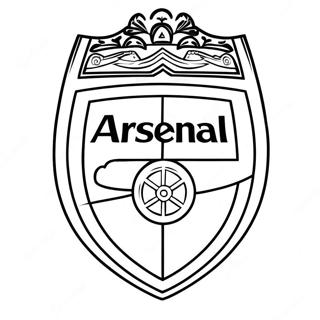 Pagina Para Colorir Logo Do Arsenal 43472-36188